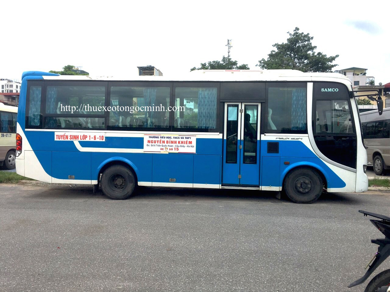 Thuê xe 35 chỗ Hyundai aero Town tại Hà nội Thuê xe 35 chỗ Hyundai aero Town tại Hà nội