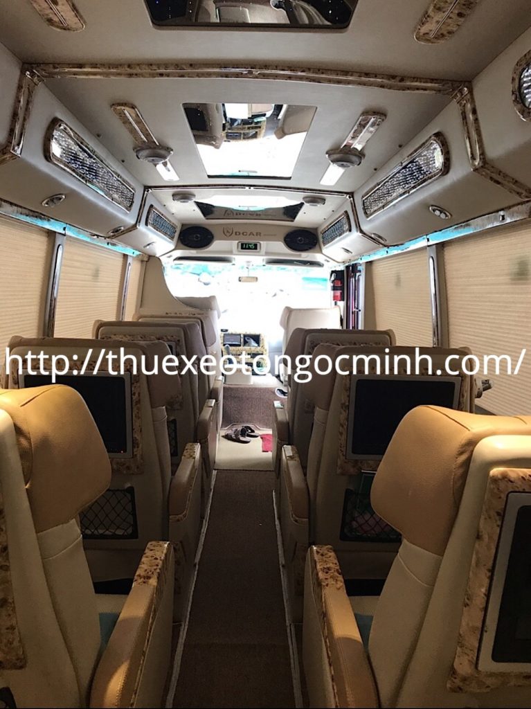 Nội thất xe sang trọng, tiện nghi Nội thất xe sang trọng, tiện nghi cho một chuyến đi dài