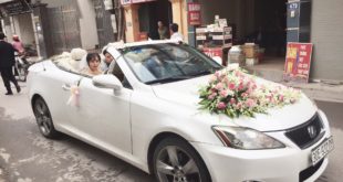 Cho thuê xe cưới đẹp, chất lượng tại quận Ba Đình
