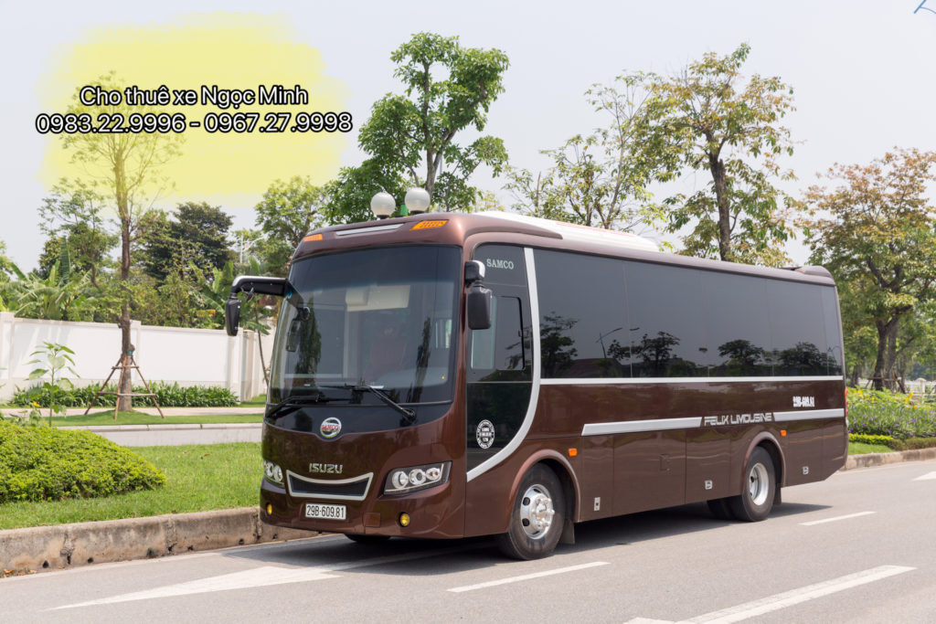 Cho thuê xe Samco Felix Limousine 17 chỗ tại Hà Nội