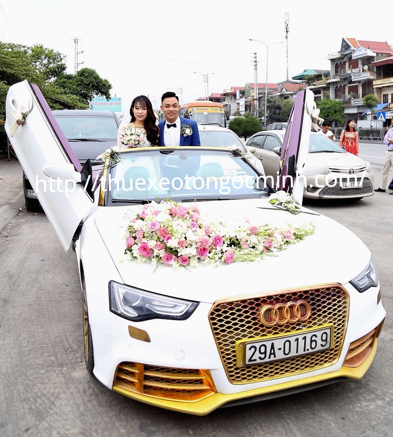 Xe cưới sang trọng Audi