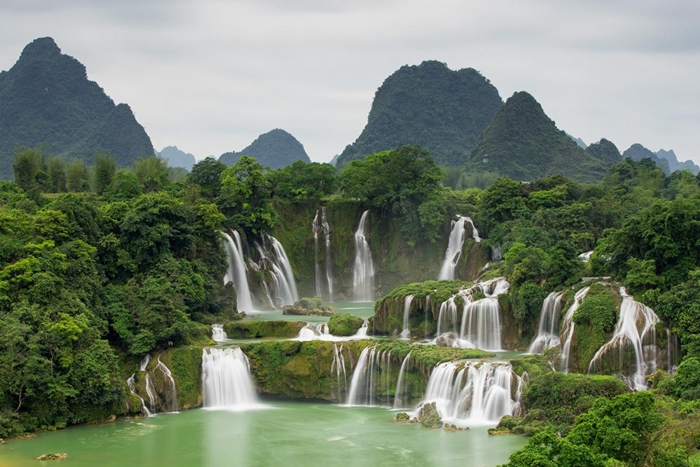 Thác Pú Nhu đẹp như tranh vẽ Thác Pú Nhu đẹp như tranh vẽ