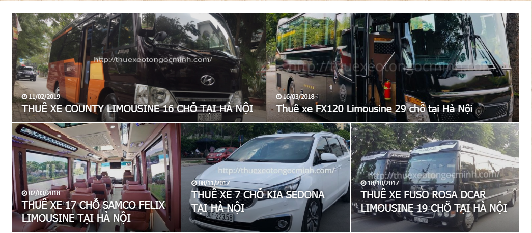 Cho thuê xe 7 chỗ 2020 giá tốt nhất tại Hà Nội
